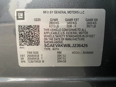 2020 Buick Enclave AWD 4dr Essence