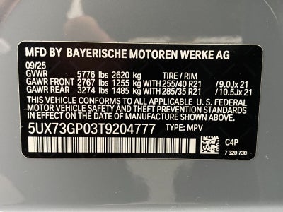 2026 BMW X3 M50 xDrive Sports Activity Vehicle