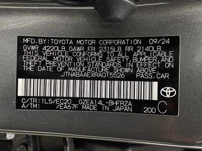 2024 Toyota GR COROLLA HATCHBACK