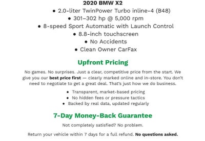 2020 BMW X2 M35i Sports Activity Coupe